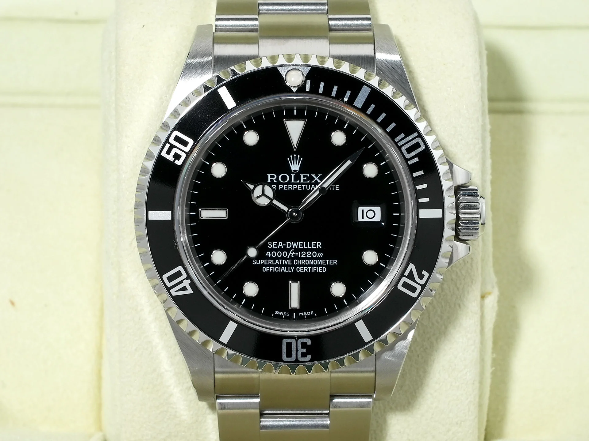 ロレックス シードゥエラー Ref.16600 ステンレススチール ブラック文字盤 中古 jp4r66pz - Image 2