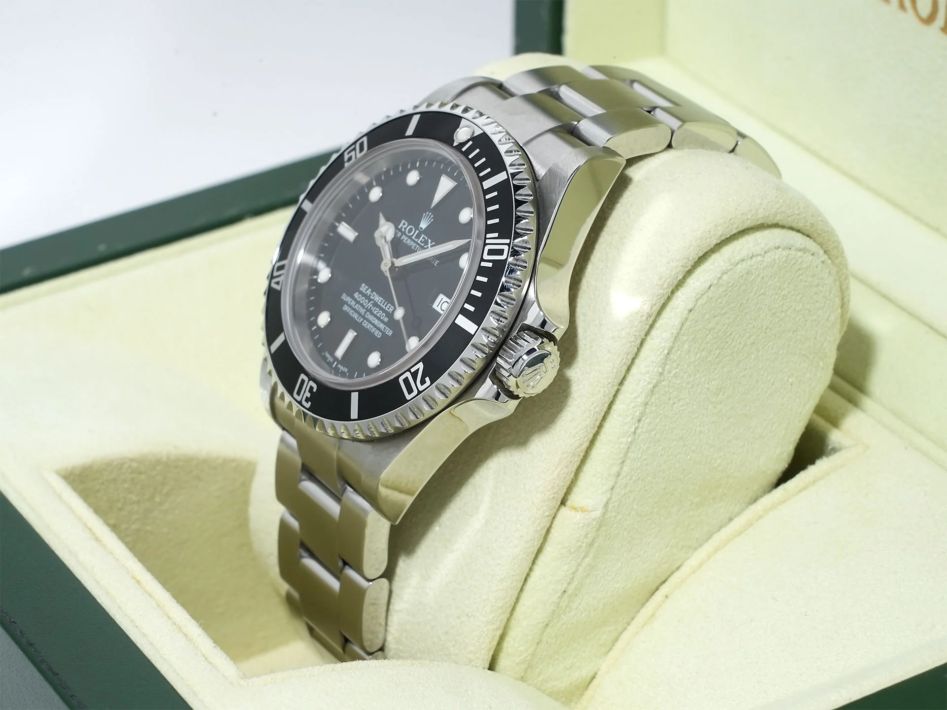 ロレックス シードゥエラー Ref.16600 ステンレススチール ブラック文字盤 中古 jp4r66pz - Image 4