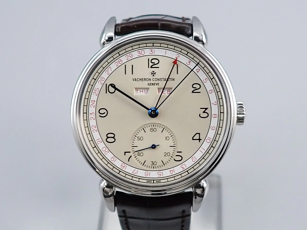 ヴァシュロンコンスタンタン ヒストリーク トリプルカレンダー 1942 Ref.3110V/000A-B425 シルバー文字盤 中古 JTFF5WK3 - Image 2