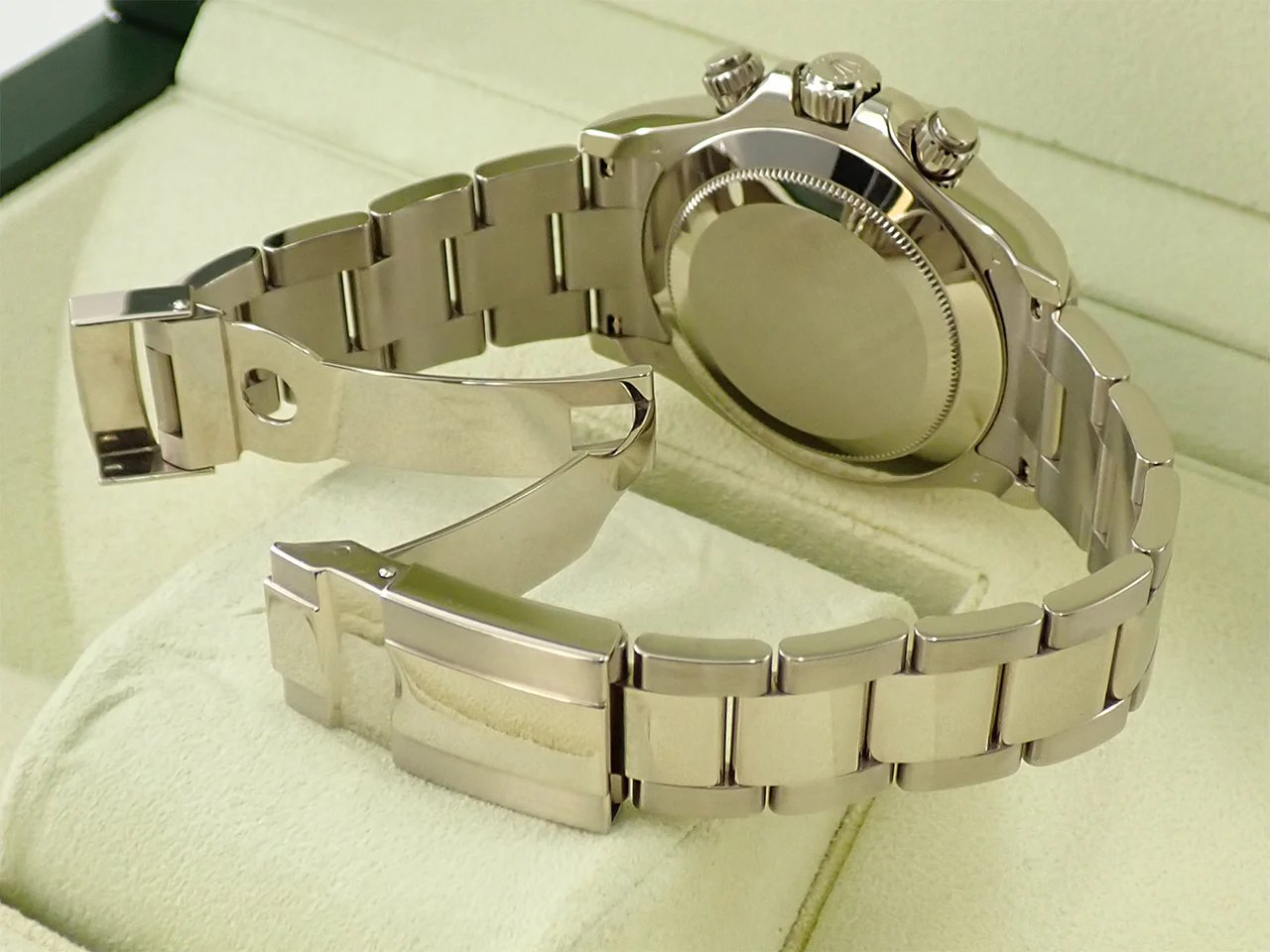 ロレックス デイトナ Ref.116509 ホワイトゴールド クリソプレーズ文字盤 - Image 7