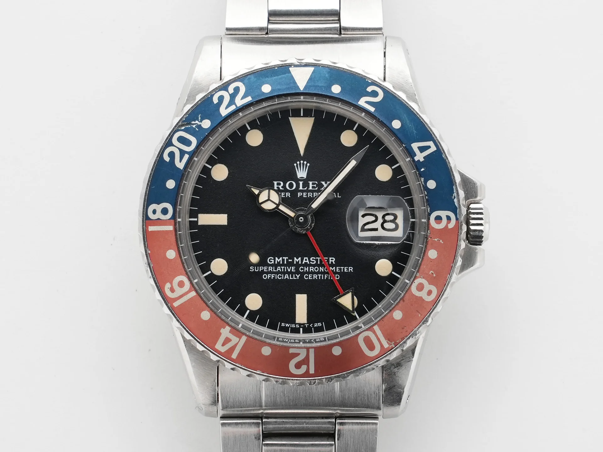 ロレックス GMTマスター Ref.1675 ステンレススチール ブラック文字盤 オイスターブレスレット 中古 jxot5gdm - Image 2