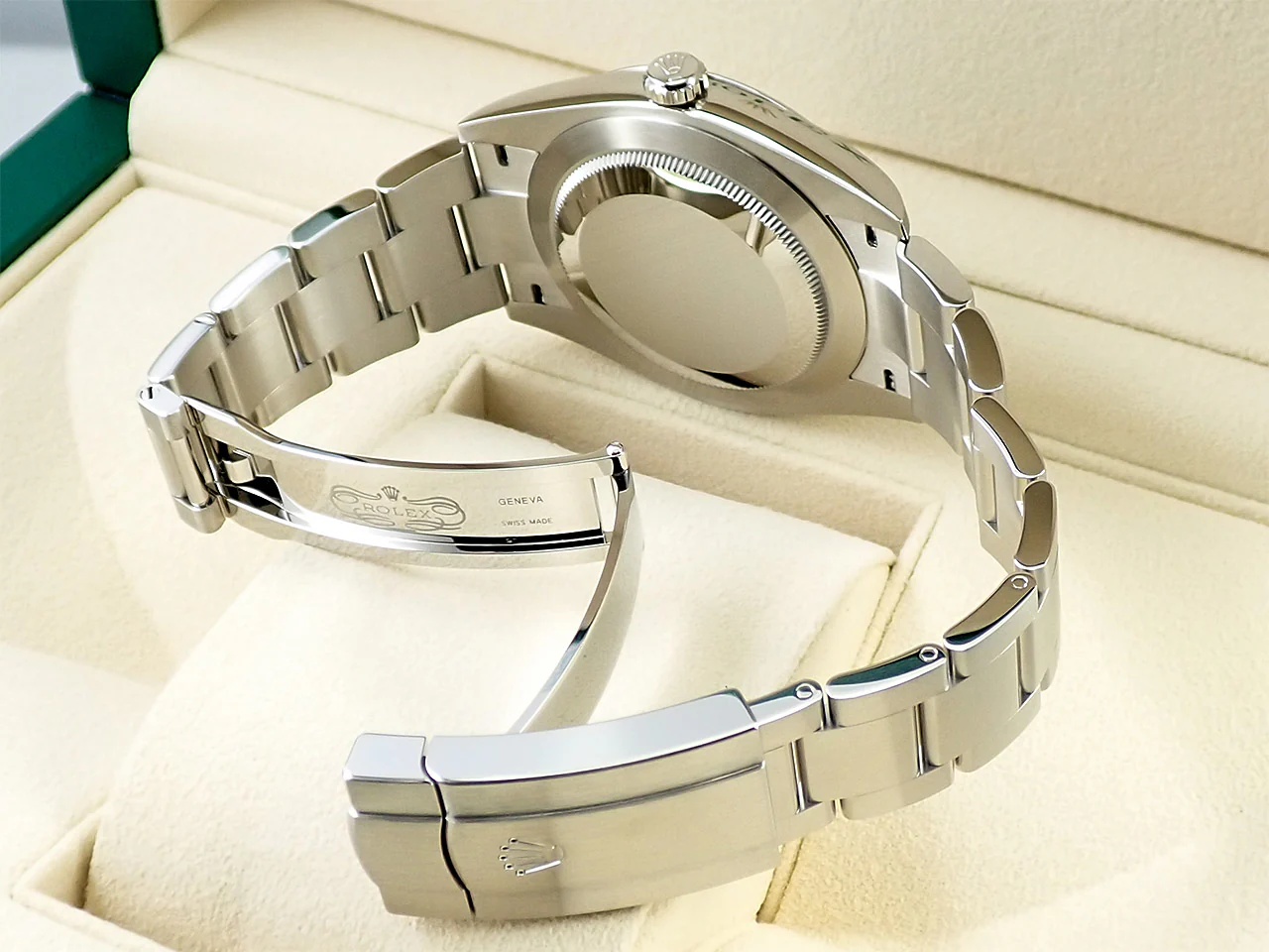 ロレックス オイスターパーペチュアル41 Ref.124300 ステンレススチール ターコイズ文字盤 - Image 7