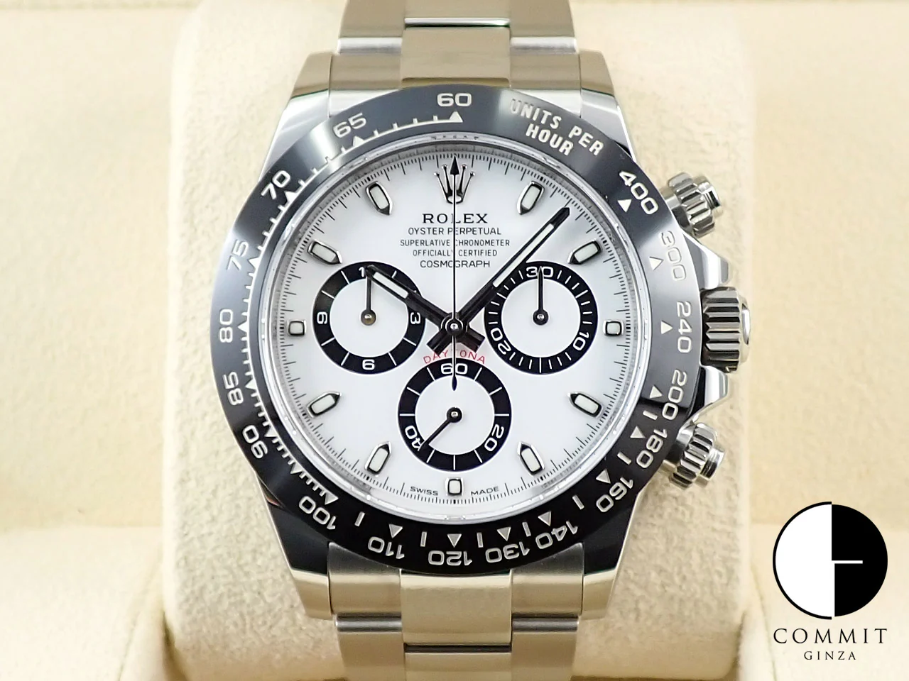 ロレックス デイトナ Ref.116500LN ステンレススチール ホワイト文字盤