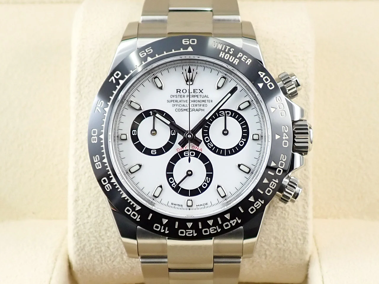 ロレックス デイトナ Ref.116500LN ステンレススチール ホワイト文字盤 - Image 2