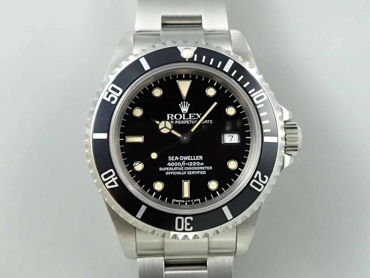 ロレックス シードゥエラー Ref.16600 ステンレススチール ブラック文字盤 - Image 2