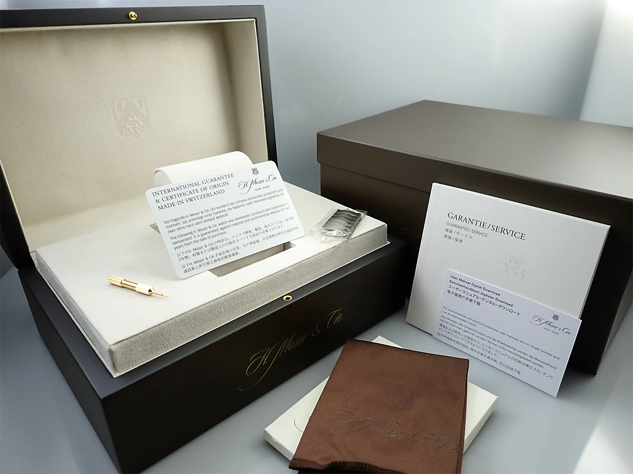 H.モーザー ストリームライナー パーペチュアルカレンダー Ref.6812-1200 シグネチャーフュメ文字盤 極美品 K32W5VYT - Image 10