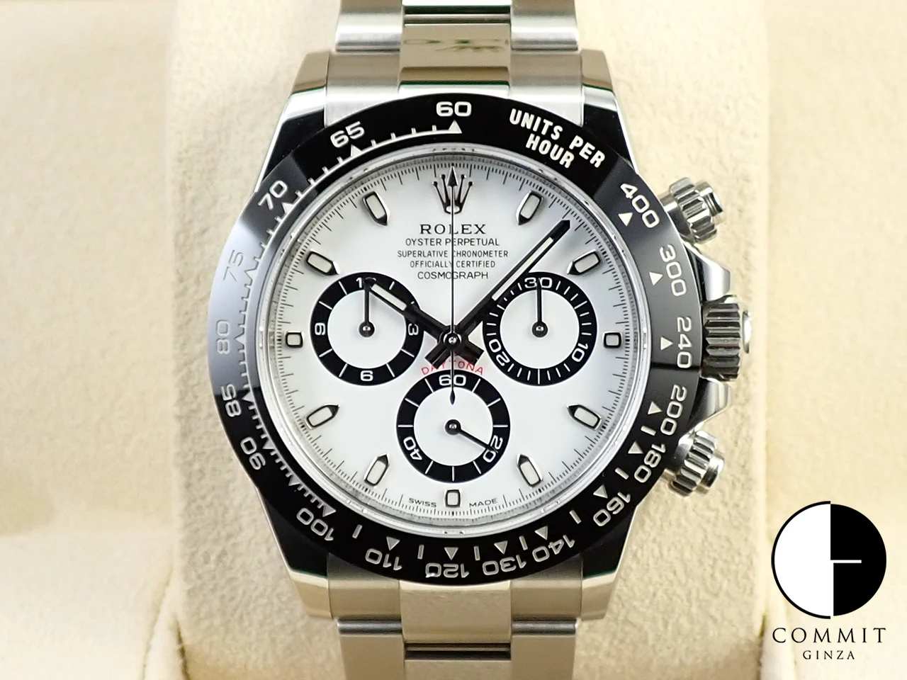 ロレックス デイトナ Ref.116500LN ステンレススチール ホワイト文字盤