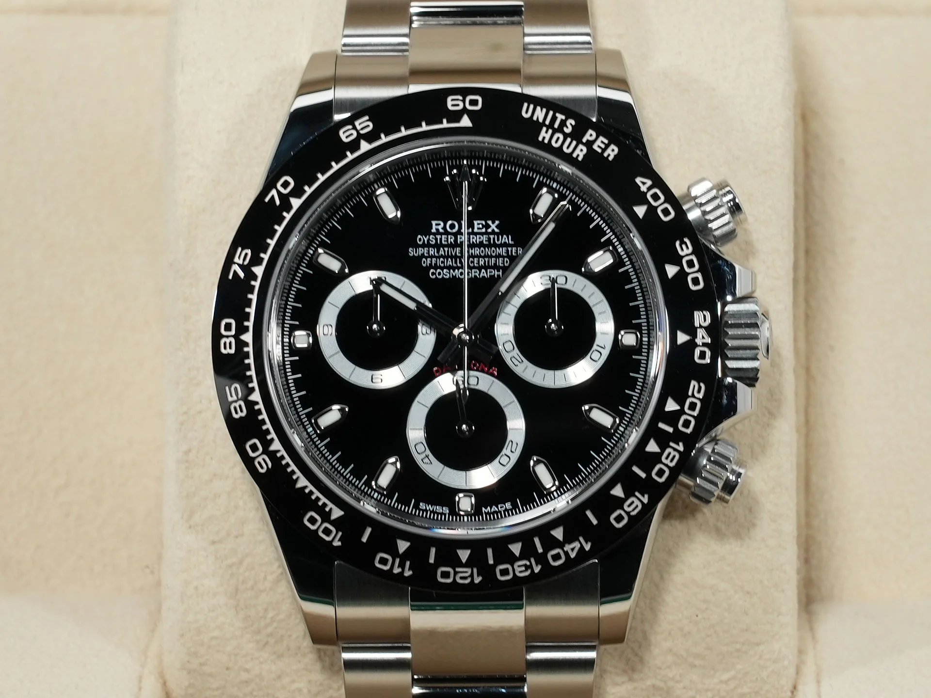 ロレックス デイトナ Ref.116500LN ステンレススチール ブラック文字盤 - Image 2
