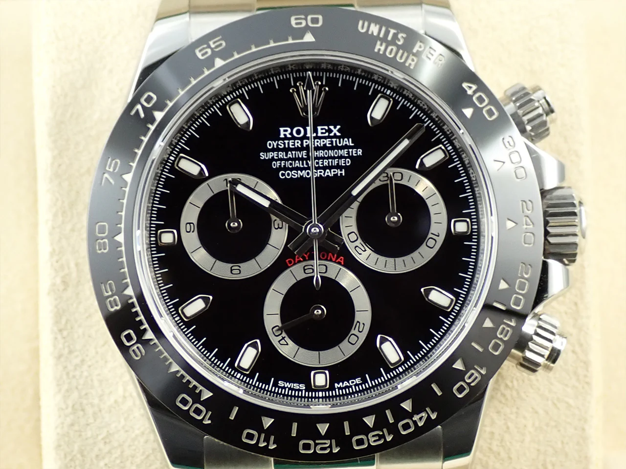 ロレックス デイトナ Ref.116500LN ステンレススチール ブラック文字盤 - Image 3