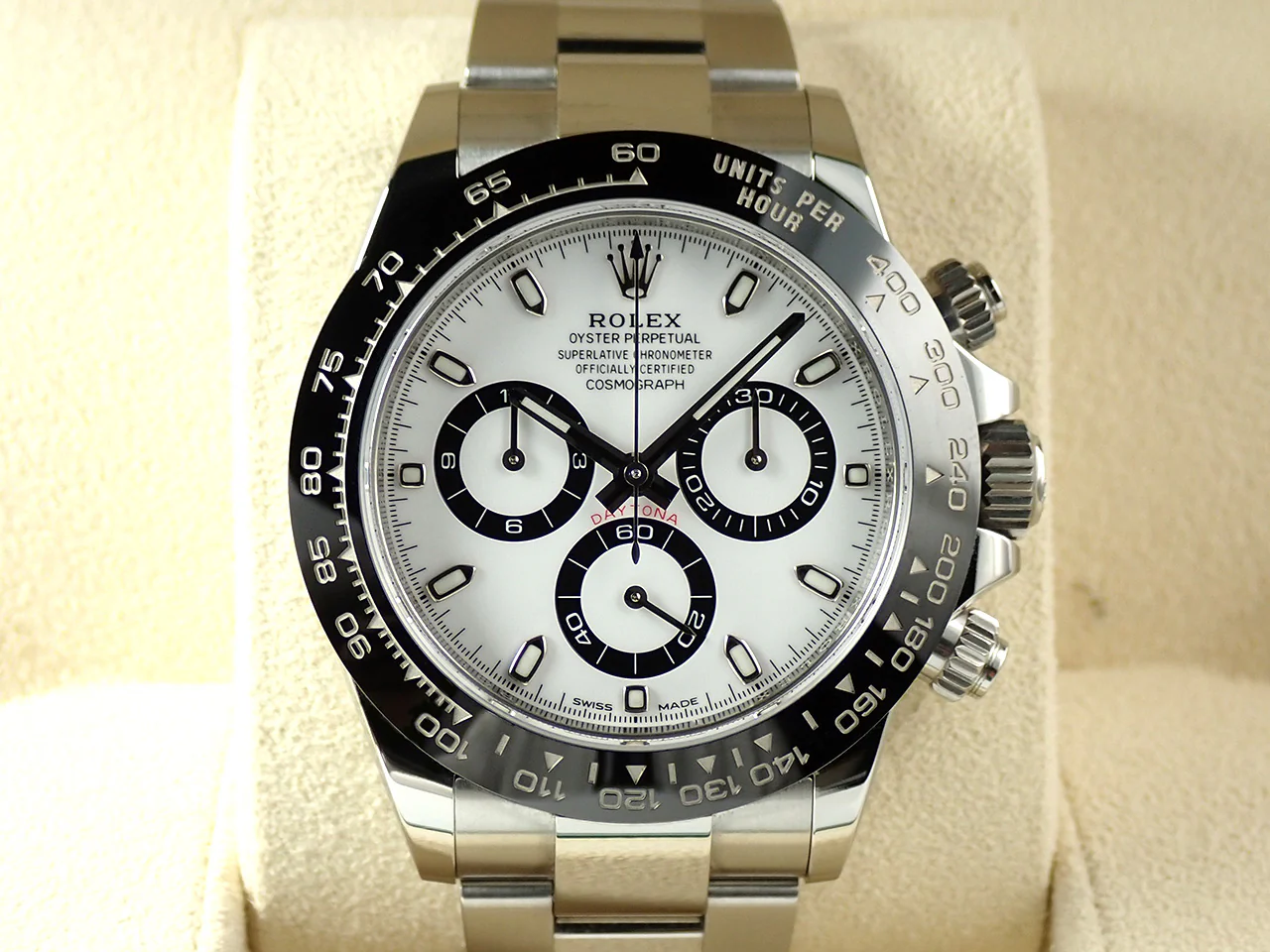 ロレックス デイトナ Ref.116500LN ステンレススチール ホワイト文字盤 - Image 2