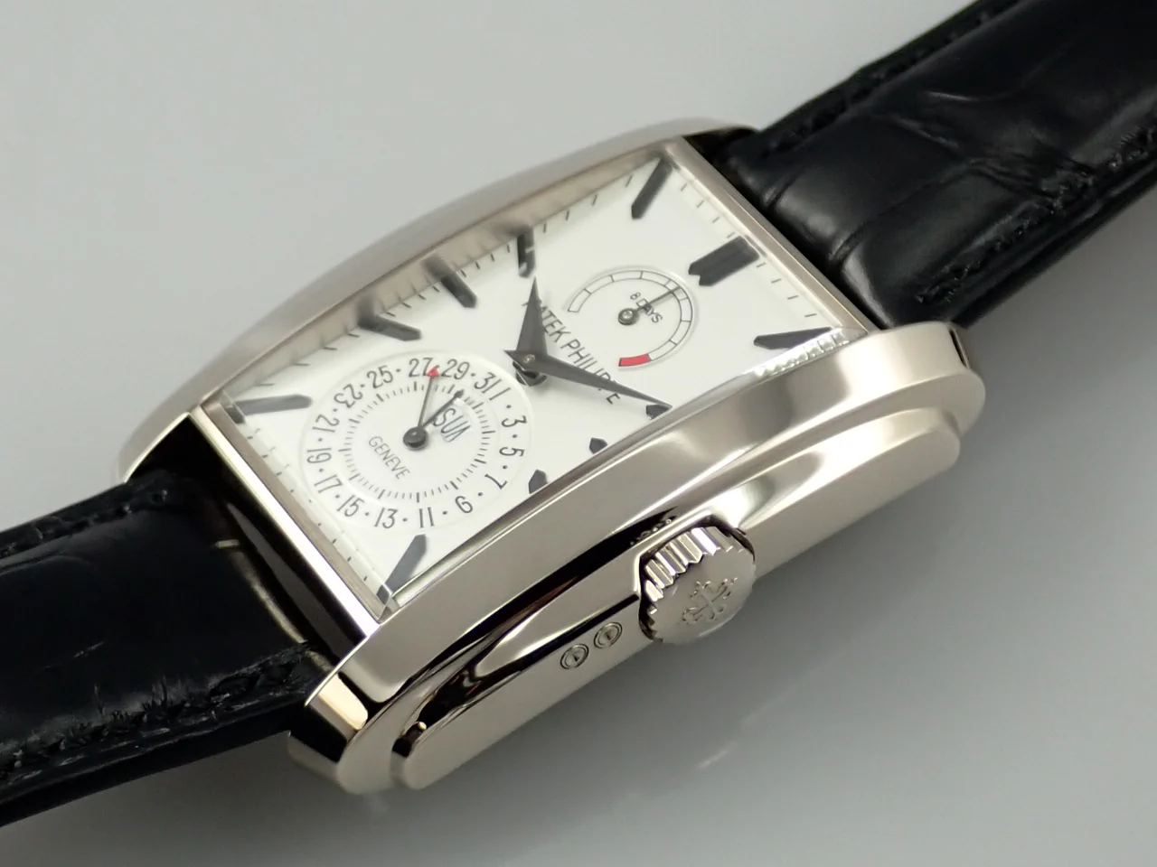 パテックフィリップ ゴンドーロ 8DAYS Ref.5200G-010 ホワイトゴールド シルバー文字盤 - Image 4