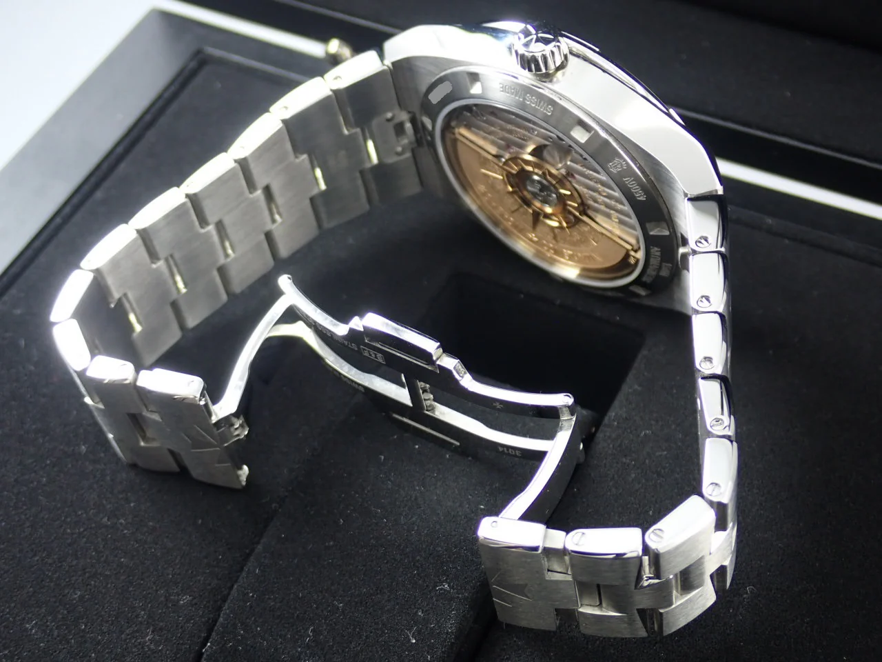 ヴァシュロンコンスタンタン オーヴァーシーズ Ref.4500V/110A-B128 ブルー文字盤 中古 K4M9T6XV - Image 8
