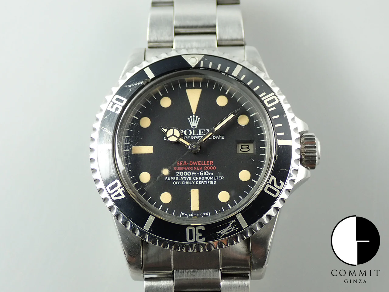ロレックス シードゥエラー Ref.1665 ステンレススチール ブラック文字盤