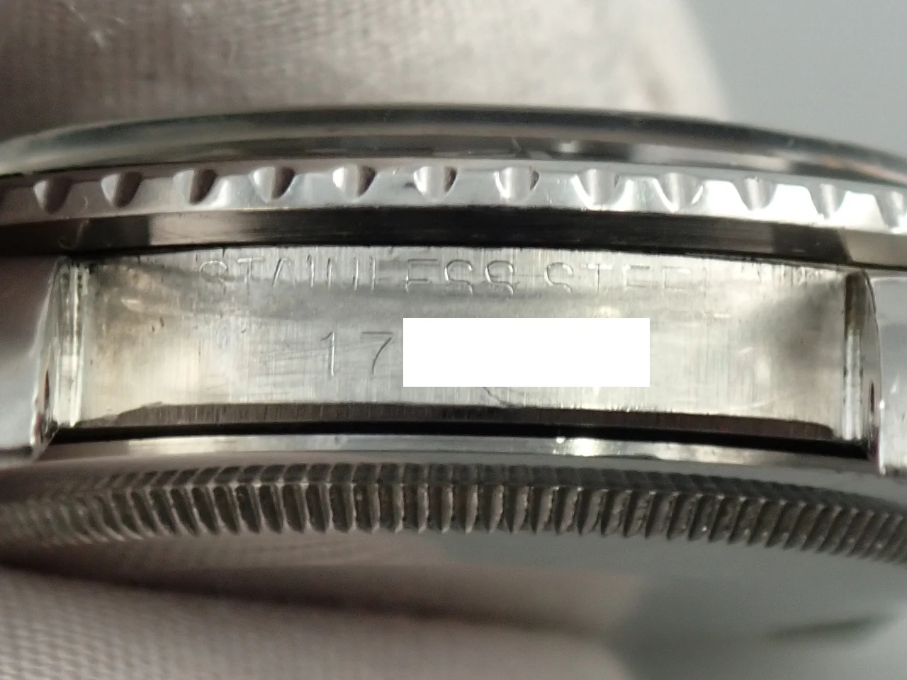 ロレックス GMTマスター Ref.1675 ステンレススチール ブラック文字盤 オイスターブレスレット 中古 K70V8347 - Image 12