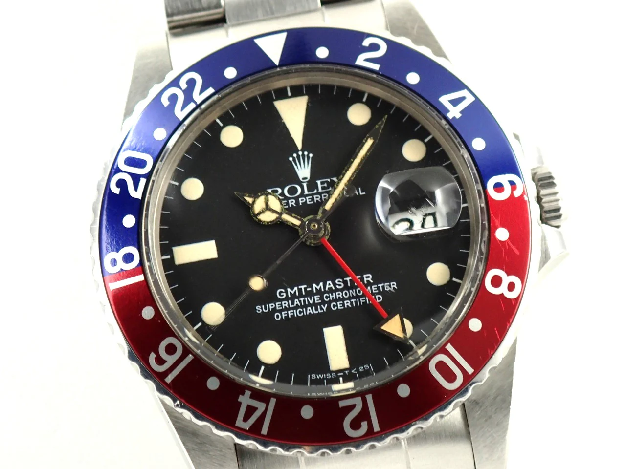 ロレックス GMTマスター Ref.16750 ステンレススチール ブラック文字盤 中古 K7XVCTMR - Image 3