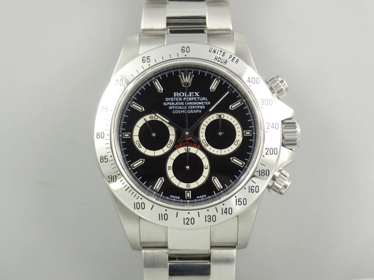 ロレックス デイトナ エルプリメロ Ref.16520 ステンレススチール ブラック文字盤 - Image 2