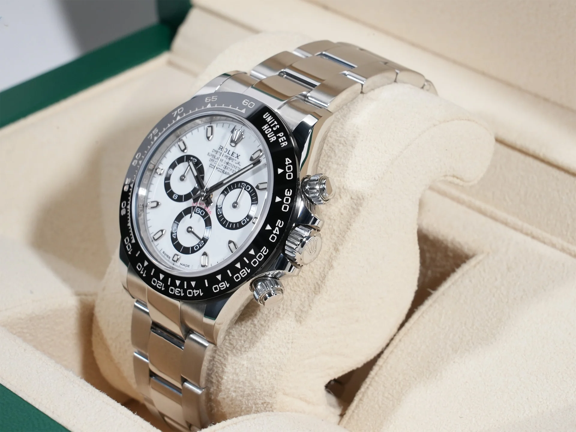 ロレックス デイトナ Ref.116500LN ステンレススチール ホワイト文字盤 - Image 4