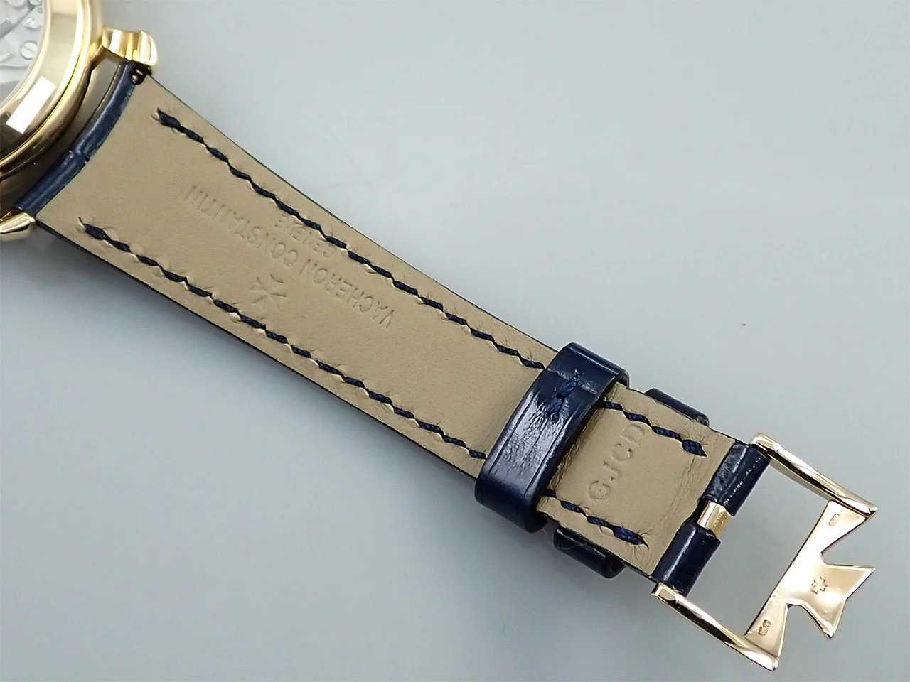 ヴァシュロンコンスタンタン ヒストリカル クロノグラフ Ref.47101/000J-4 シルバー文字盤 中古 KHRF2448 - Image 9