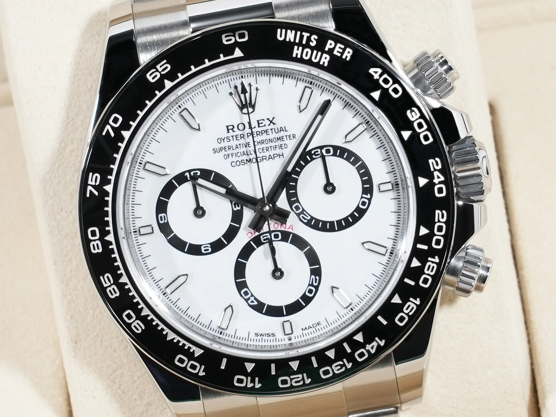 ロレックス デイトナ Ref.126500LN ステンレススチール ホワイト文字盤 - Image 3
