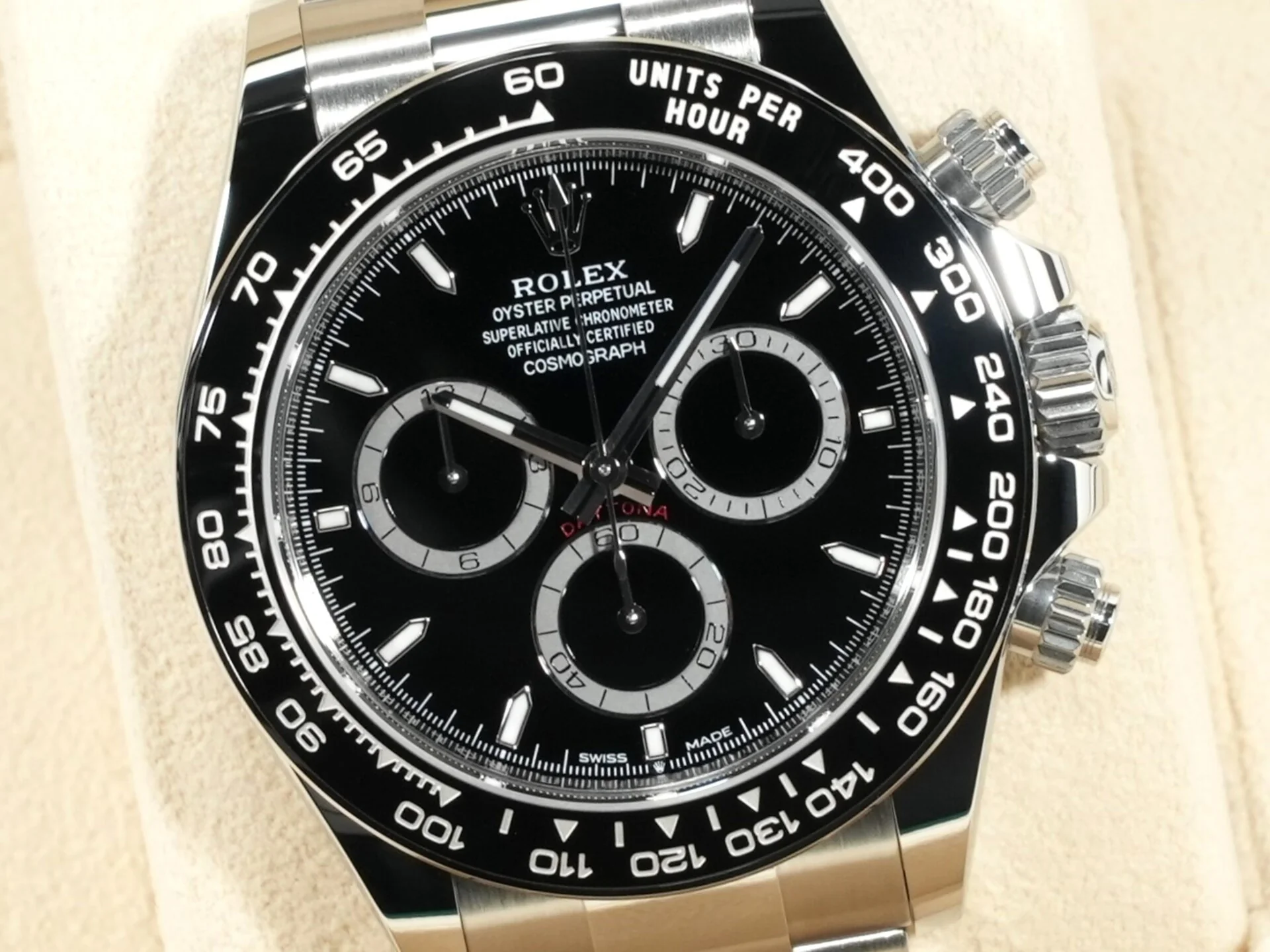 ロレックス デイトナ Ref.126500LN ステンレススチール ブラック文字盤 - Image 3