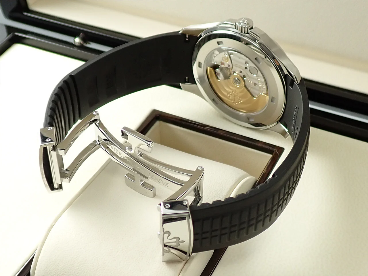 パテックフィリップ アクアノート Ref.5167A-001 ステンレススチール ブラック文字盤 - Image 8