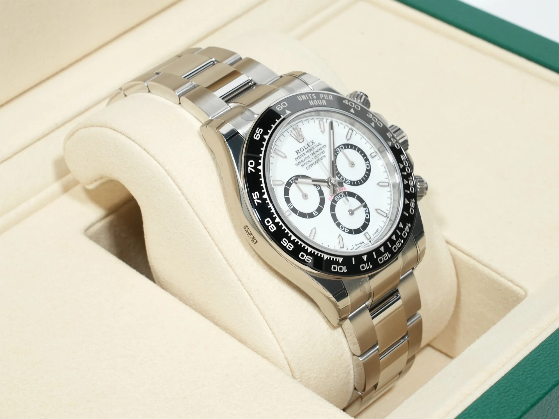 ロレックス デイトナ Ref.126500LN ステンレススチール ホワイト文字盤 - Image 5