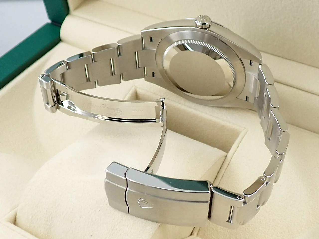 ロレックス オイスターパーペチュアル41 Ref.124300 ステンレススチール ターコイズ文字盤 - Image 7