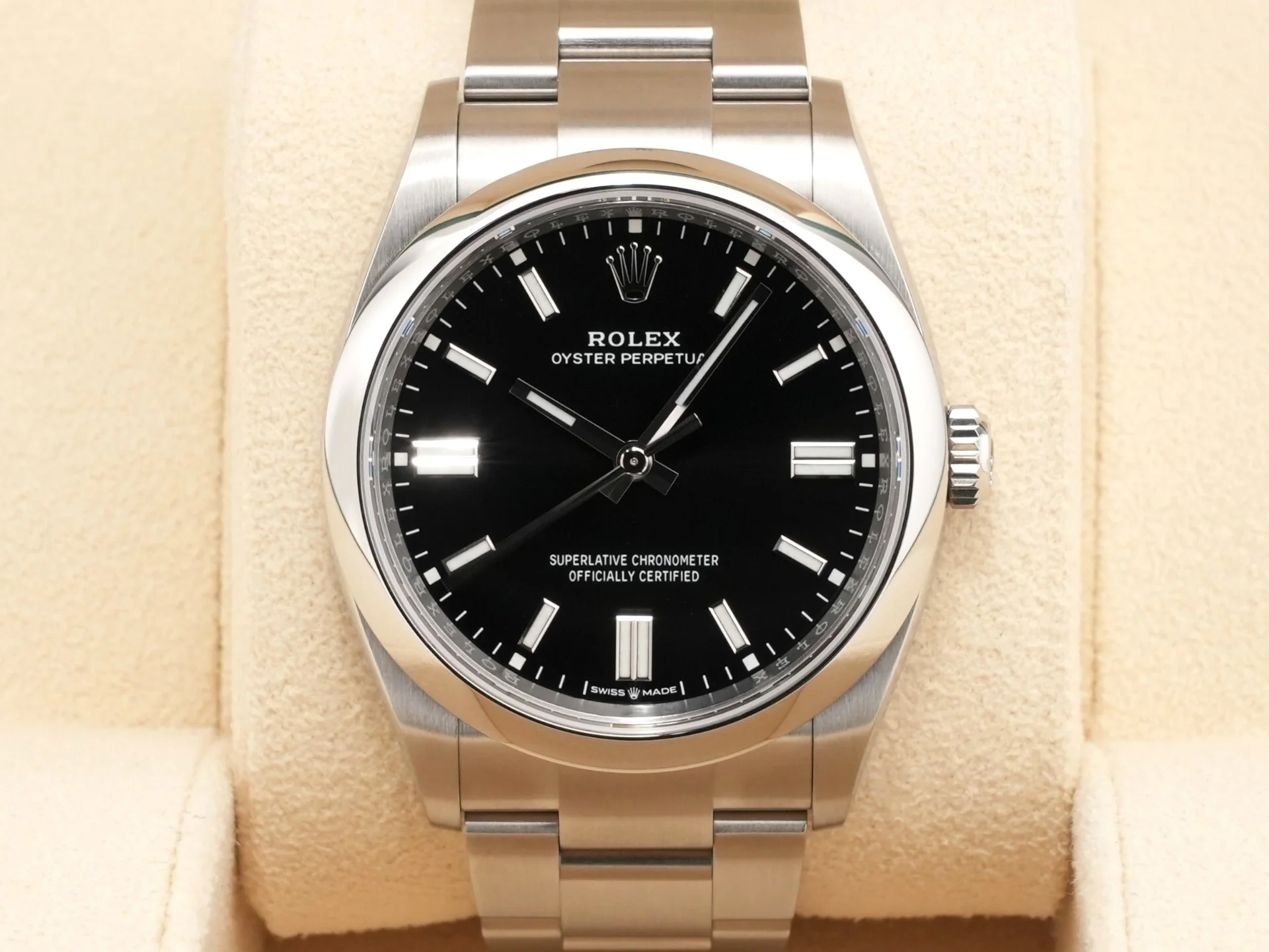 ロレックス オイスターパーペチュアル36 Ref.126000 ステンレススチール ブラック文字盤 - Image 2