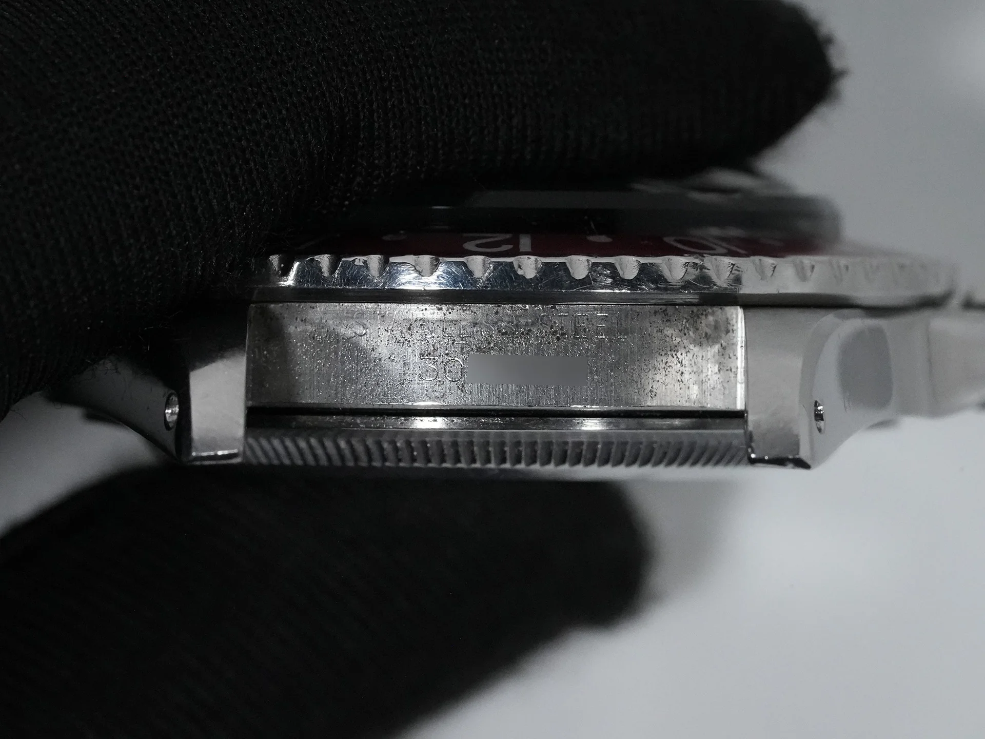 ロレックス GMTマスター Ref.1675 ステンレススチール ブラック文字盤 オイスターブレスレット 中古 kwnjg8zj - Image 11