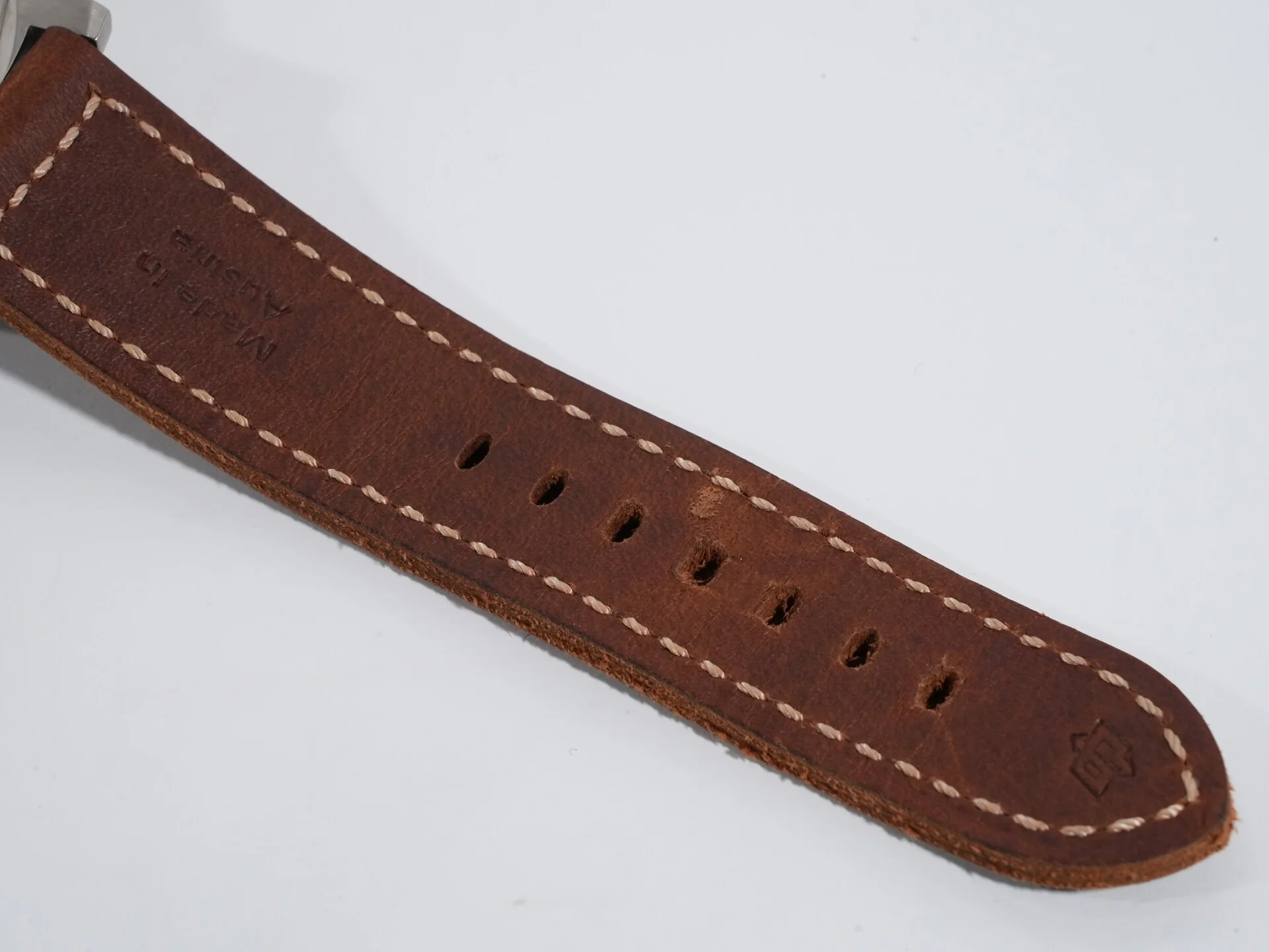 パネライ ルミノール 1950 クロノグラフ モノプルサンテ 8DAYS GMT チタニオ Ref.PAM00737 グリーン文字盤 中古 kwth6iow - Image 11