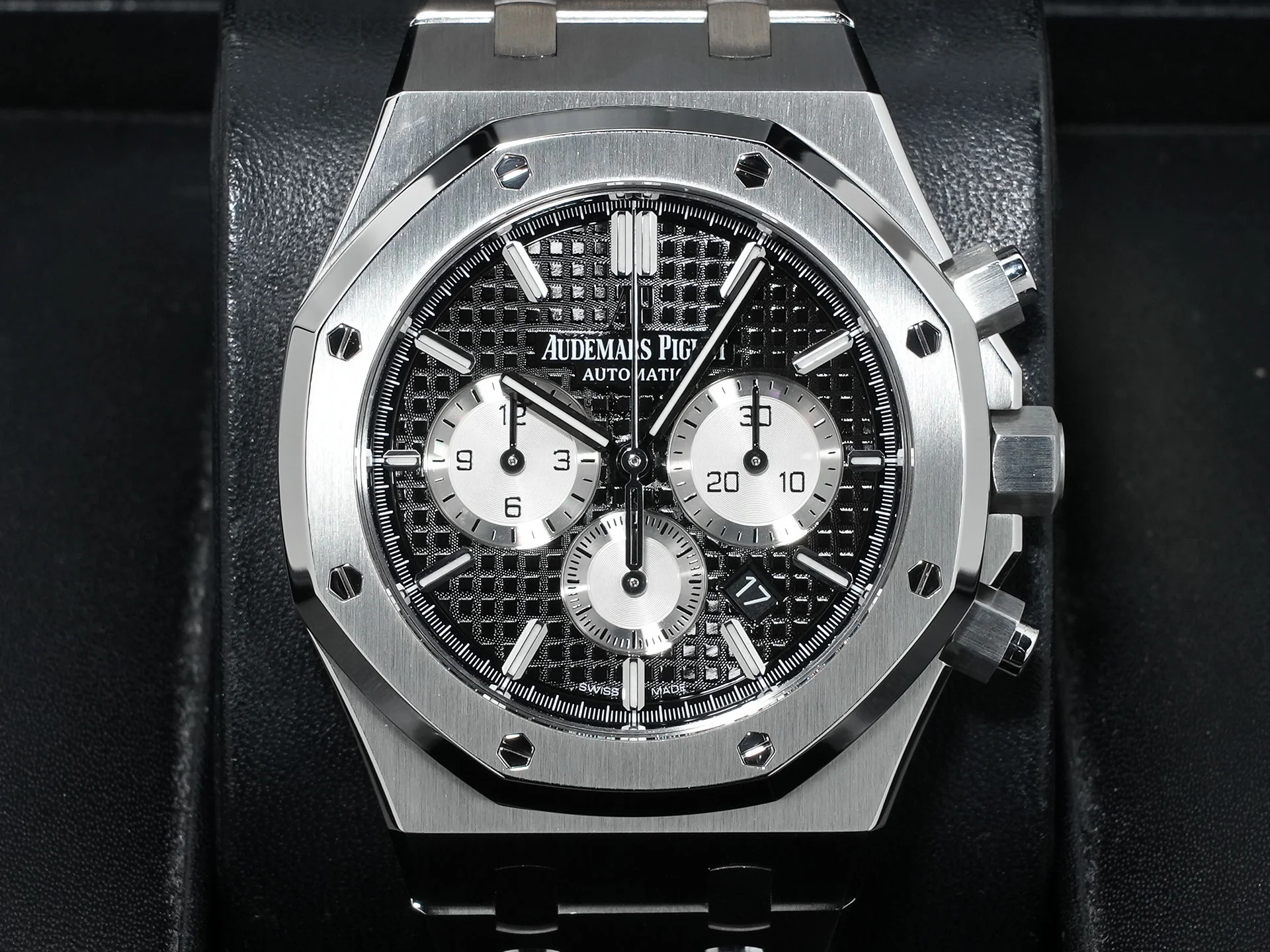 オーデマピゲ ロイヤルオーク クロノグラフ Ref.26331ST.OO.1220ST.02 ステンレススチール ブラック文字盤 美中古 kxzmyiu8 - Image 2