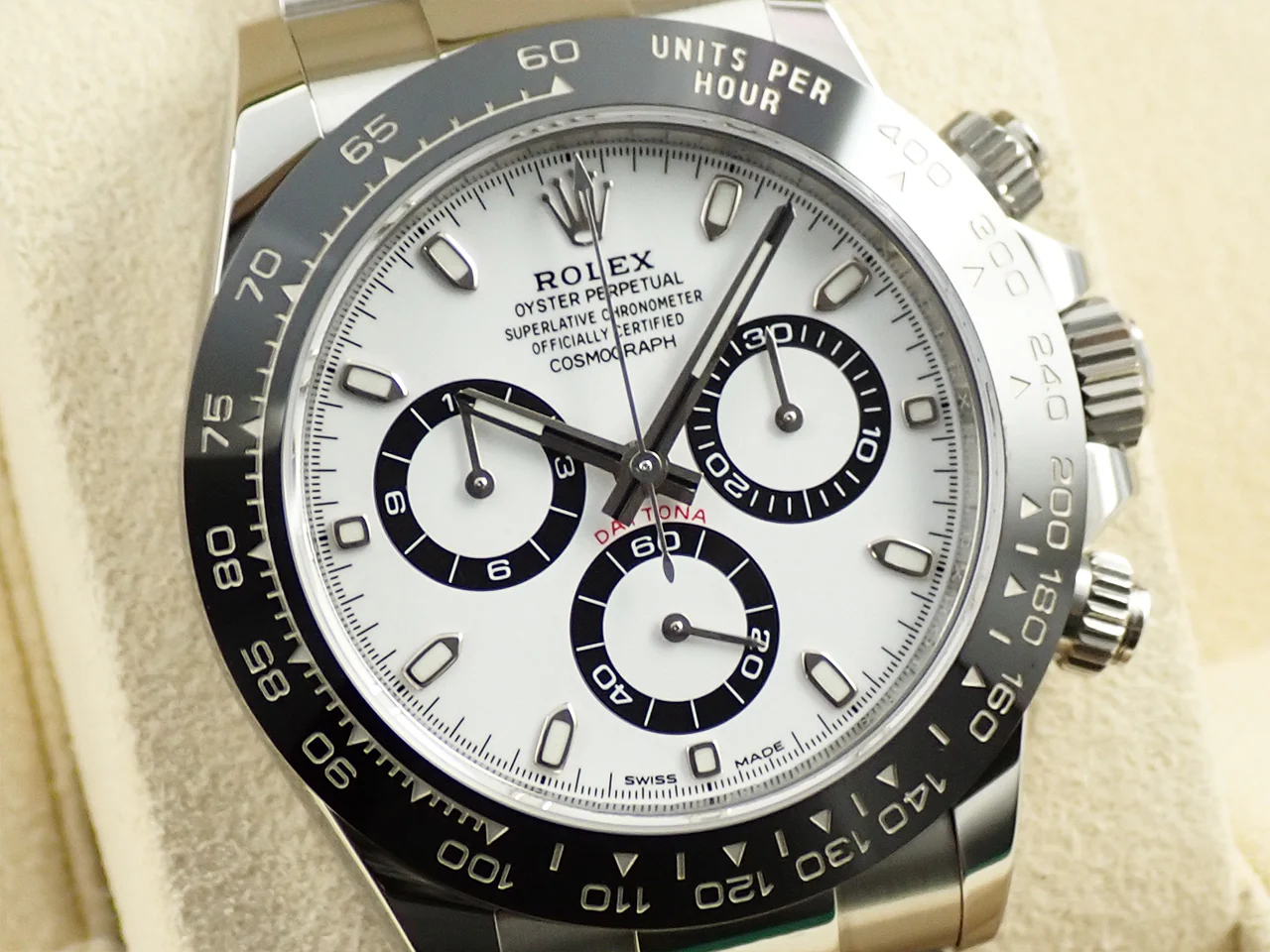 ロレックス デイトナ Ref.116500LN ステンレススチール ホワイト文字盤 - Image 3