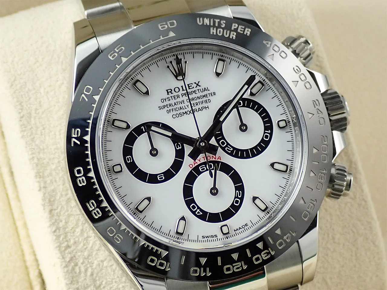 ロレックス デイトナ Ref.116500LN ステンレススチール ホワイト文字盤 - Image 3