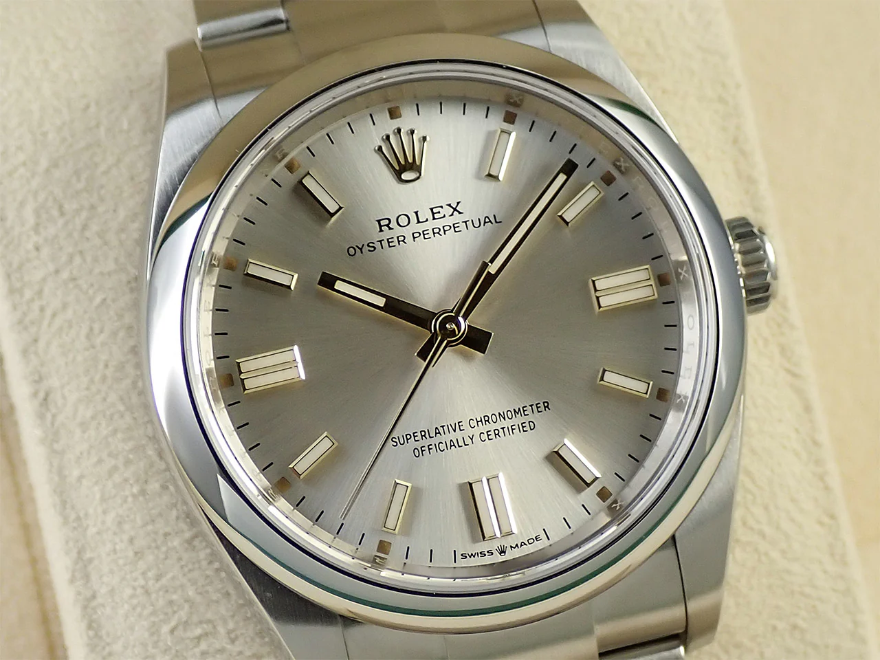 ロレックス オイスターパーペチュアル36 Ref.126000 ステンレススチール シルバー文字盤 - Image 3