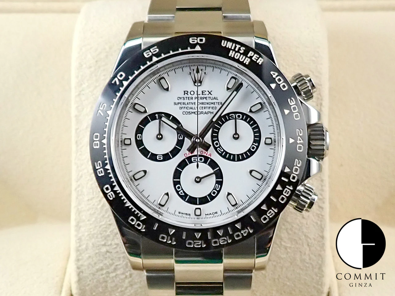 ロレックス デイトナ Ref.116500LN ステンレススチール ホワイト文字盤