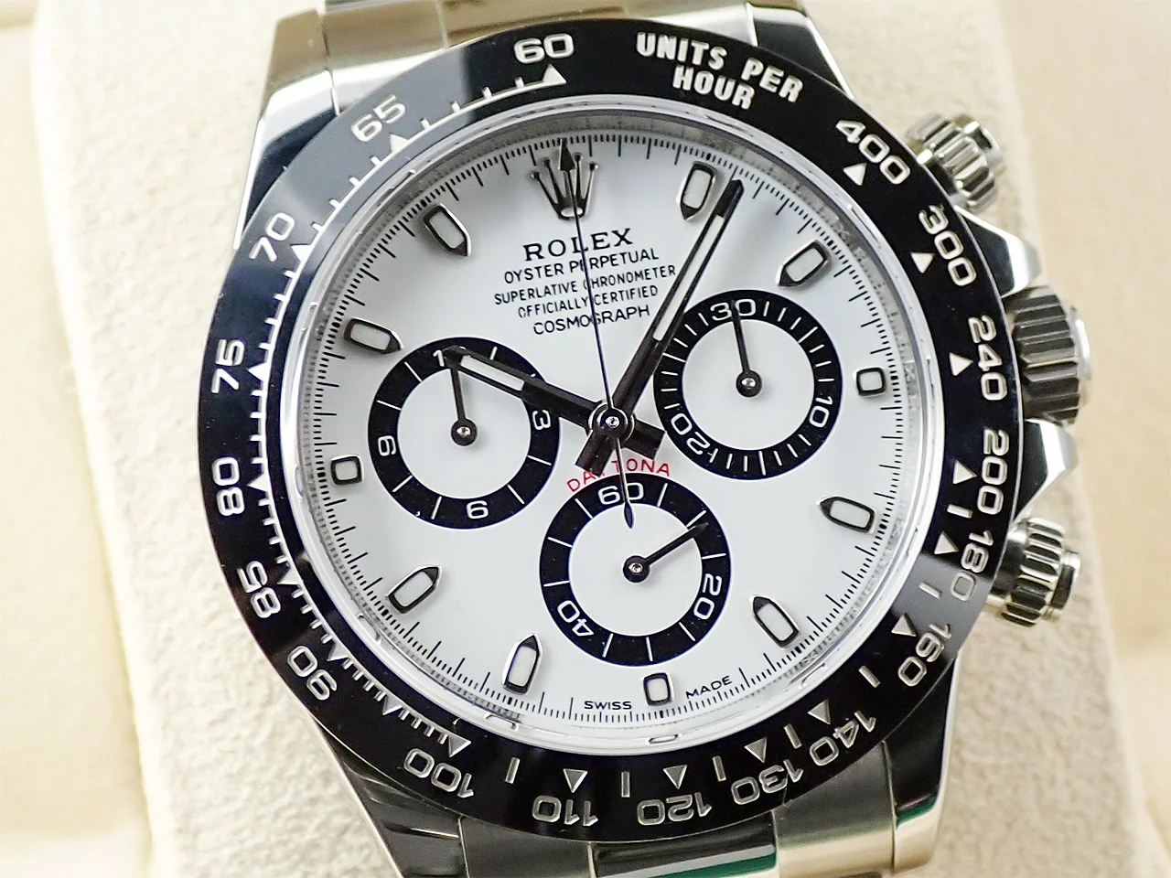 ロレックス デイトナ Ref.116500LN ステンレススチール ホワイト文字盤 - Image 3