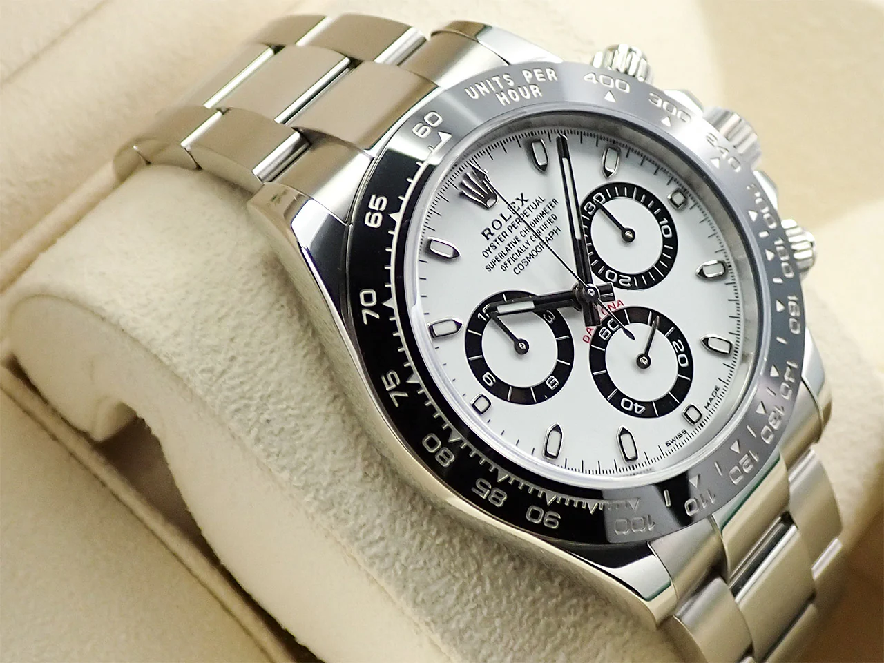 ロレックス デイトナ Ref.116500LN ステンレススチール ホワイト文字盤 - Image 5