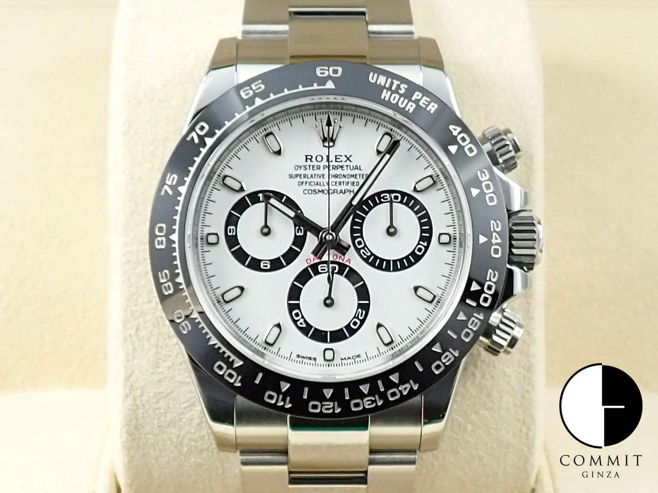 ロレックス デイトナ Ref.116500LN ステンレススチール ホワイト文字盤