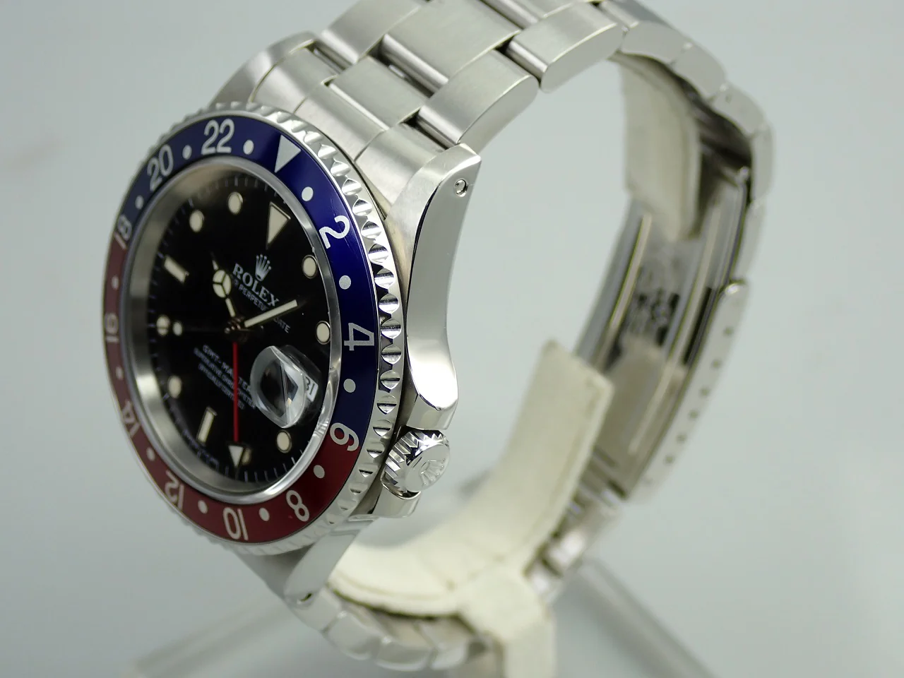 ロレックス GMTマスター Ref.16700 ステンレススチール ブラック文字盤 オイスターブレスレット - Image 4