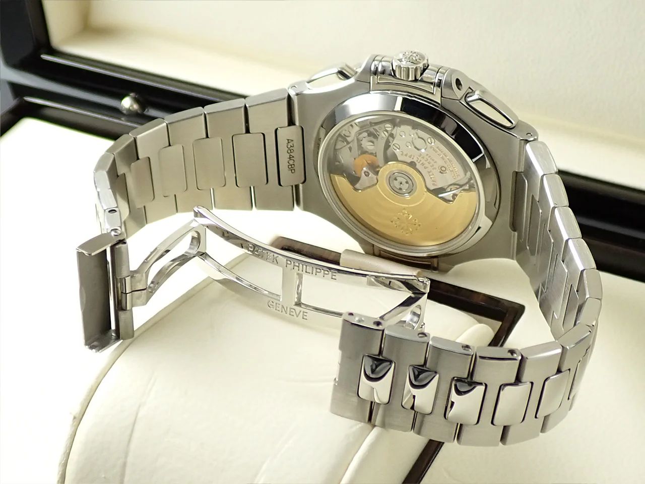 パテックフィリップ ノーチラス クロノグラフ Ref.5980/1A-001 ステンレススチール ブルー文字盤 - Image 8