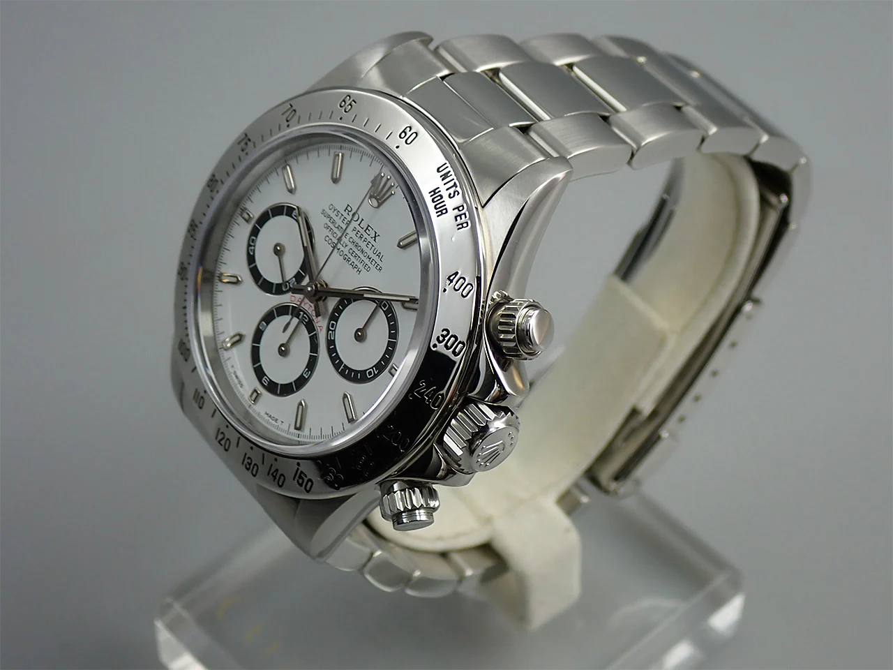 ロレックス デイトナ エルプリメロ Ref.16520 ステンレススチール ホワイト文字盤 - Image 4