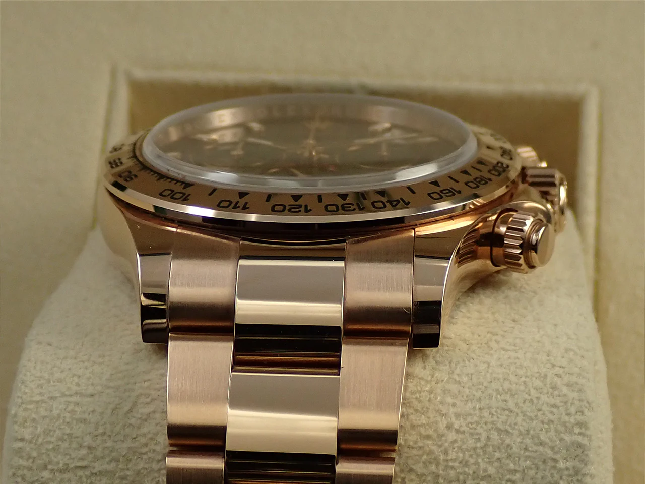 ロレックス デイトナ Ref.116505 エバーローズゴールド チョコレート文字盤 - Image 6