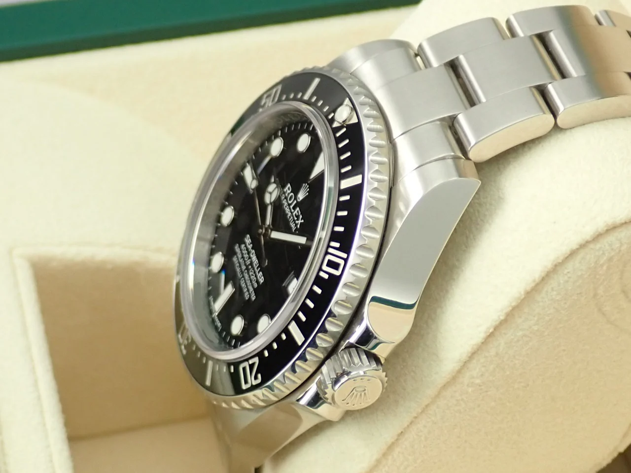 ロレックス シードゥエラー 4000 Ref.116600 ステンレススチール ブラック文字盤 - Image 4