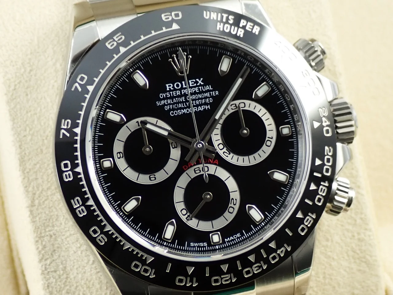 ロレックス デイトナ Ref.116500LN ステンレススチール ブラック文字盤 - Image 3