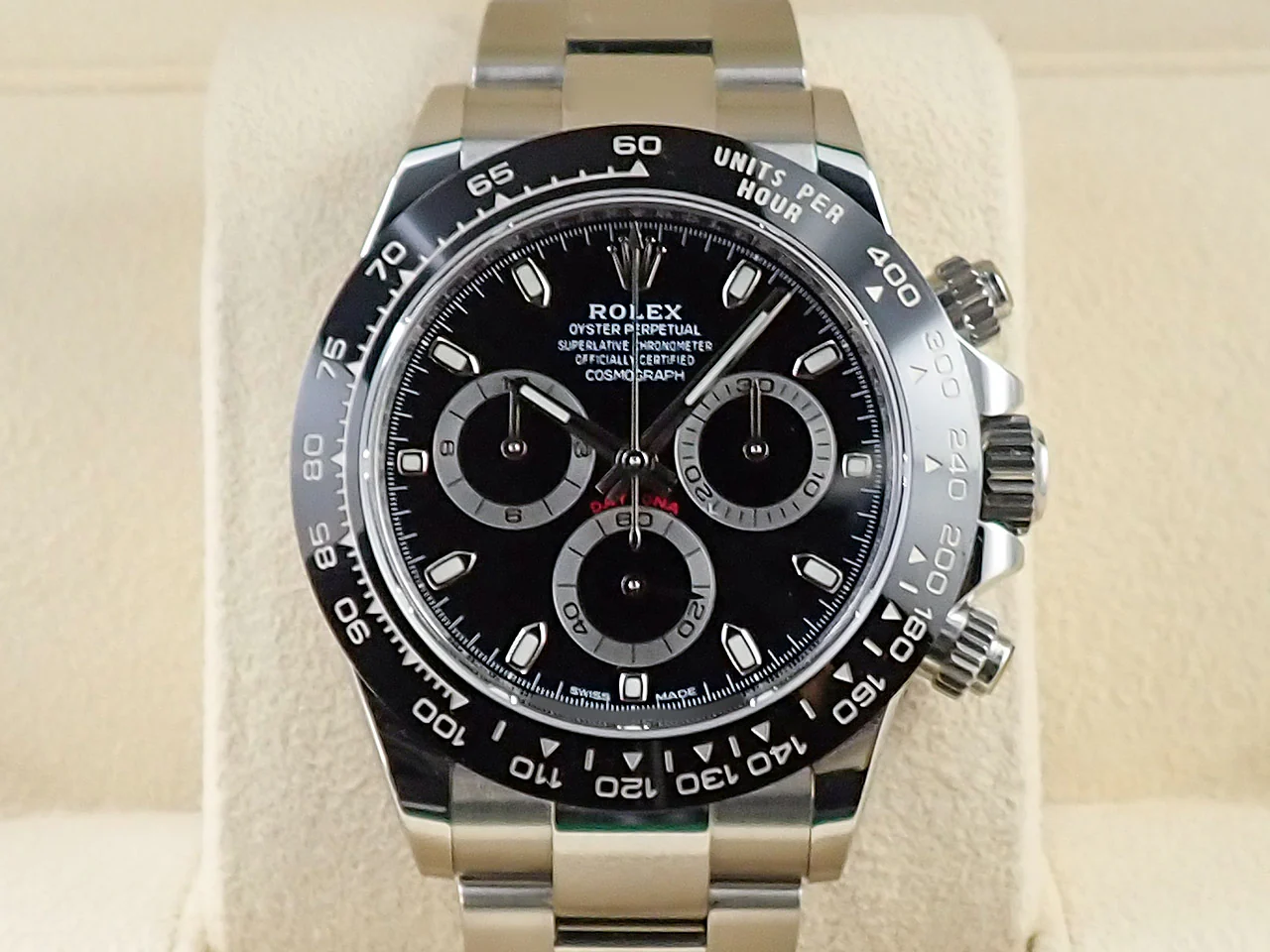 ロレックス デイトナ Ref.116500LN ステンレススチール ブラック文字盤 - Image 2