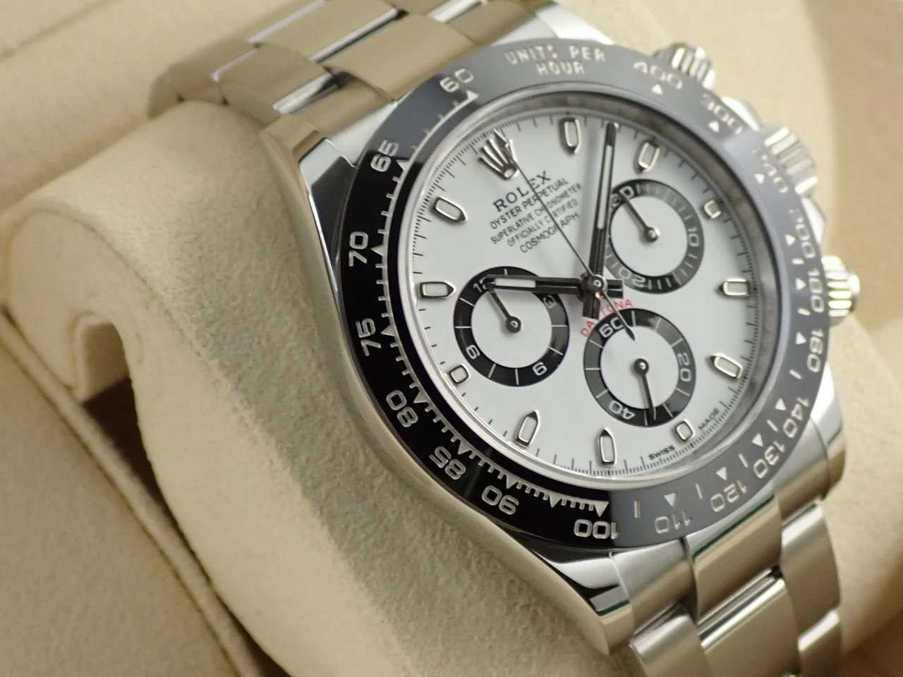 ロレックス デイトナ Ref.116500LN ステンレススチール ホワイト文字盤 - Image 5