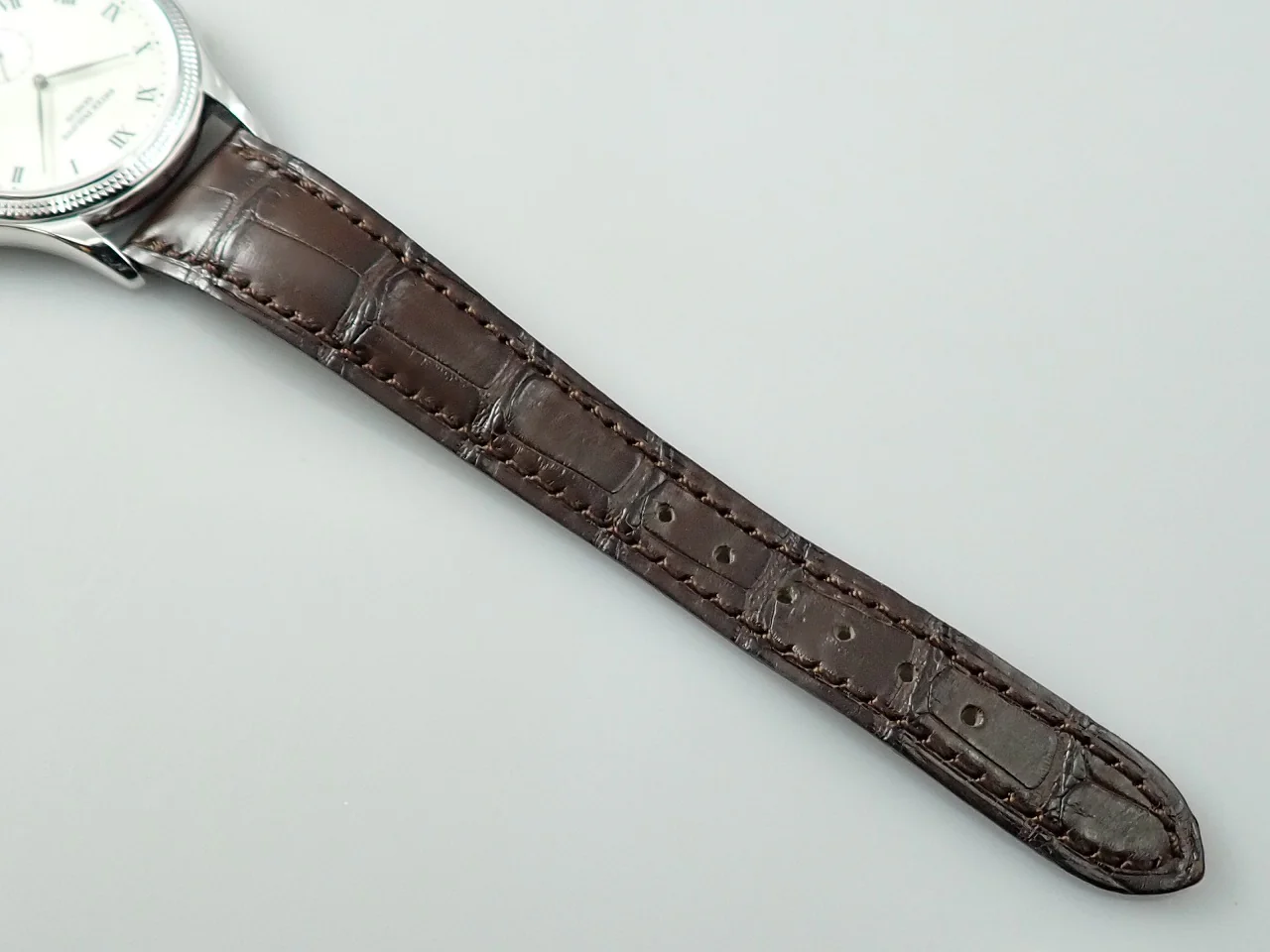パテックフィリップ カラトラバ Ref.5115G-001 ホワイトゴールド エナメル文字盤 - Image 10