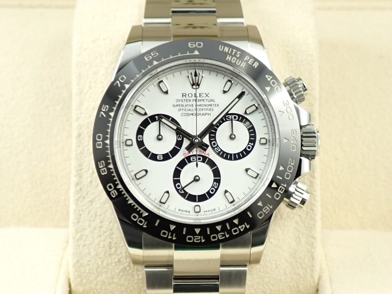 ロレックス デイトナ Ref.116500LN ステンレススチール ホワイト文字盤 - Image 2