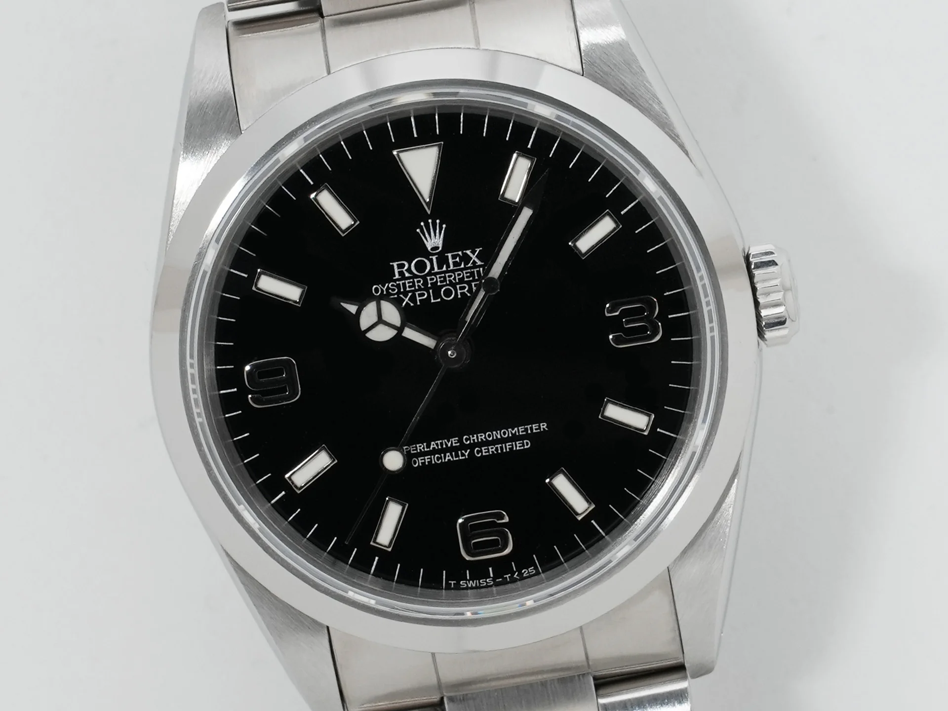 ロレックス エクスプローラーI Ref.14270 ステンレススチール ブラック文字盤 オイスターブレスレット 美中古 m2dii9sq - Image 3