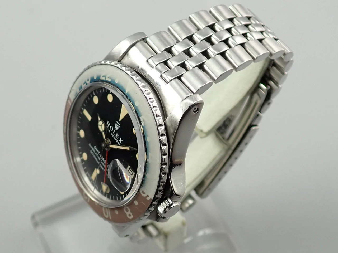 ロレックス GMTマスター Ref.1675 ステンレススチール ブラック文字盤 ジュビリーブレスレット 中古 M559CZ1H - Image 4